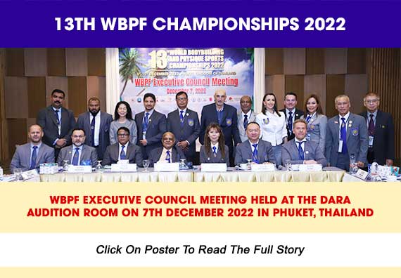 WBPF Executive Council Meeting Held At The Dara Audition Room On 7th December 2022 In Phuket, Thailand...